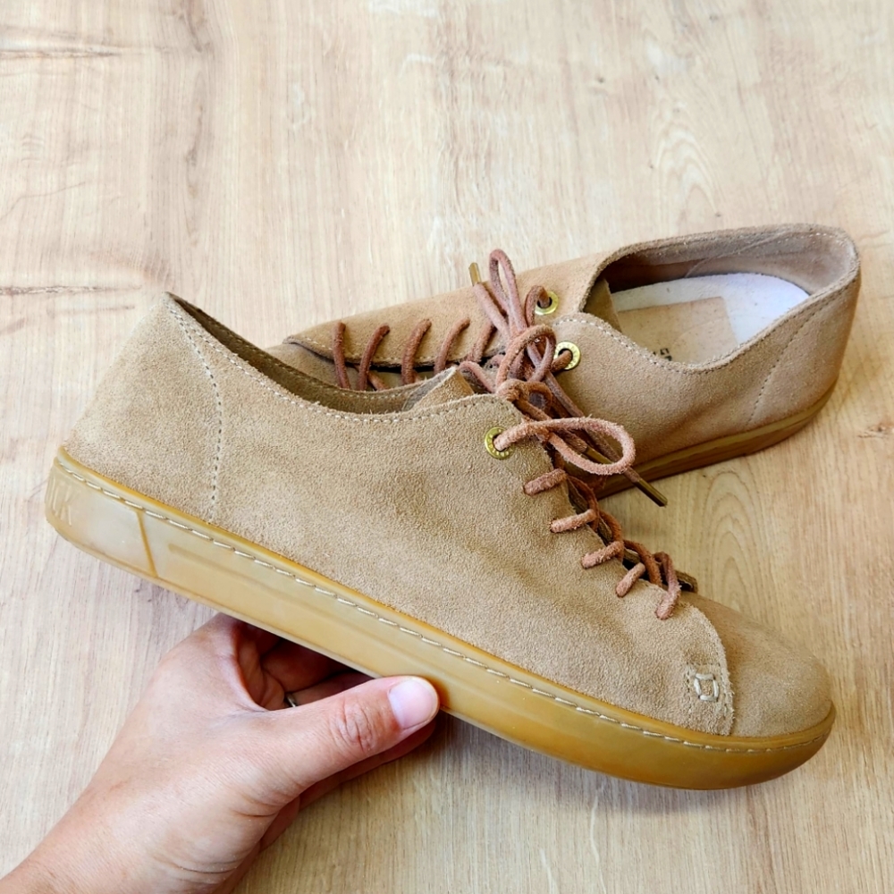NEW BIRKENSTOCK SUEDE SNEAKERS
